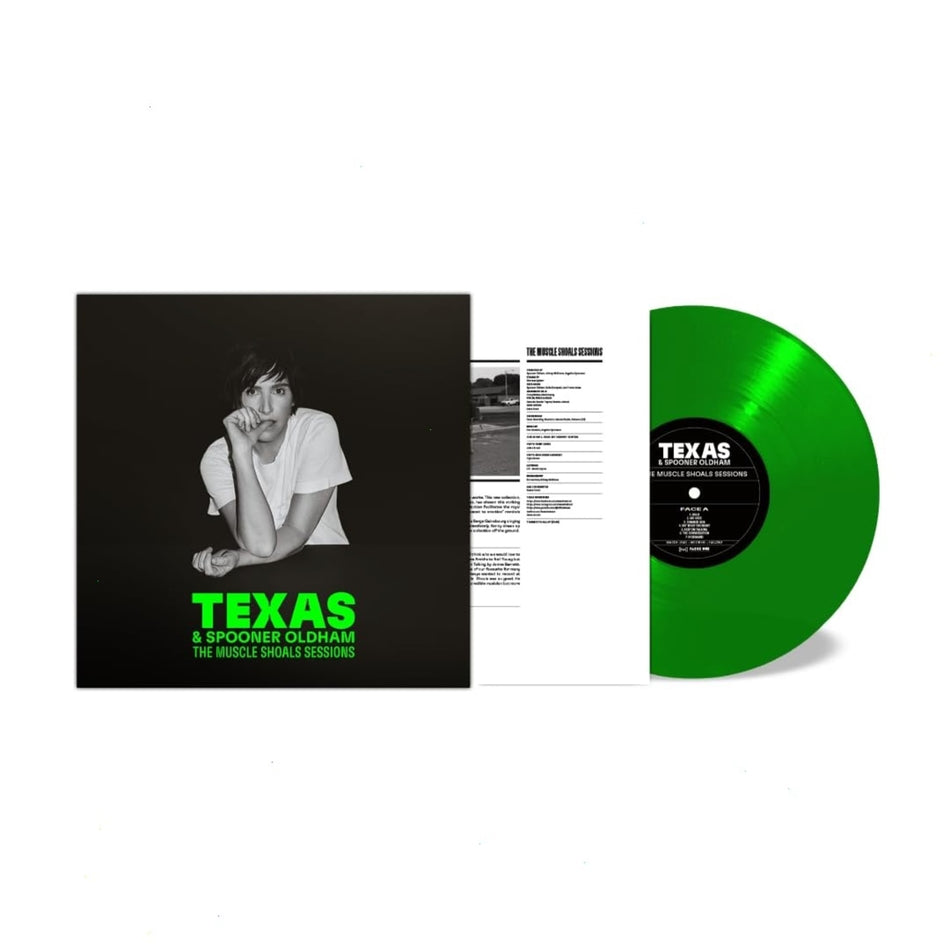 Texas & Spooner Oldham - The Muscle Shoals Sessions - (Colored Vinyl, Green) - [Vinyl]