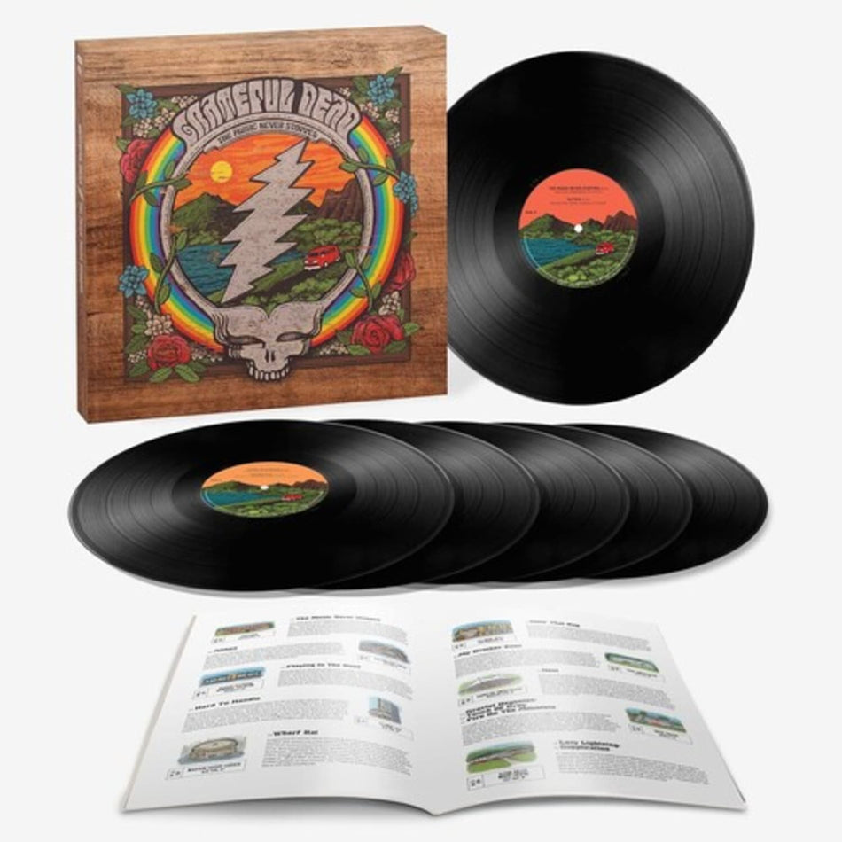 The Grateful Dead - The Music Never Stopped - (Oversize Item Split, Boxed Set) - [Vinyl]