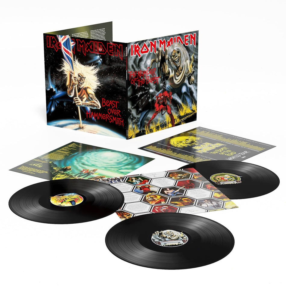 Iron Maiden - THE NUMBER OF BEAST/BEAST OVER HAMMERSMITH - [Vinyl]