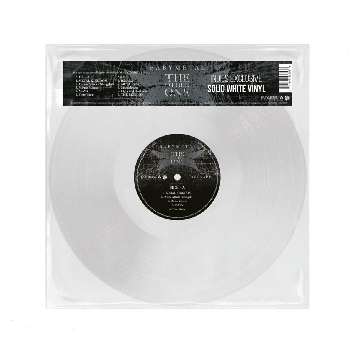 Babymetal - The Other One - (Indie Exclusive, Colored Vinyl, White, Slipsleeve/Digsleeve Packaging) - [Vinyl]