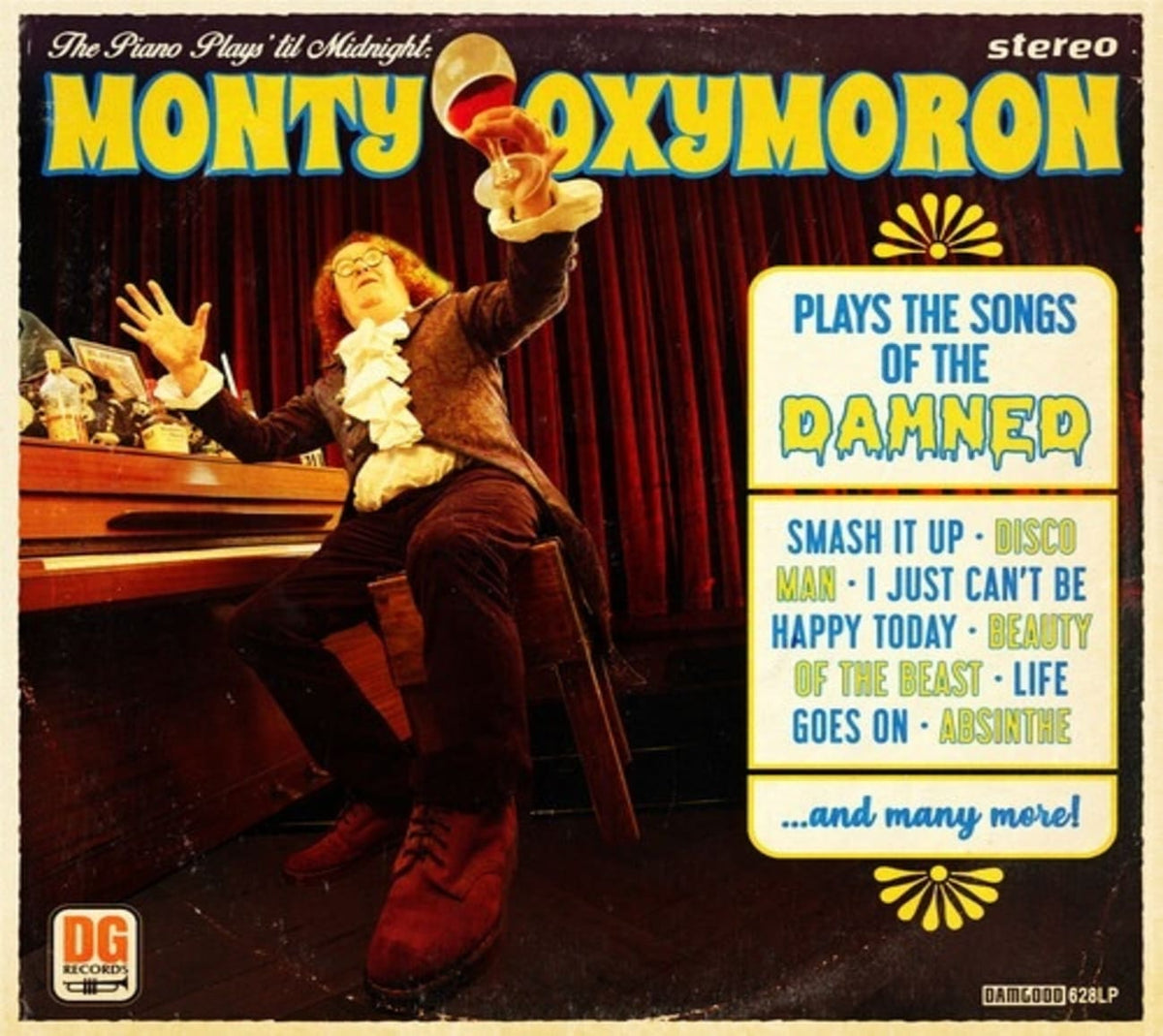 Monty Oxymoron - The Piano Plays 'Til Midnight: Monty Oxymoron Plays The Songs Of The Damned - [CD]