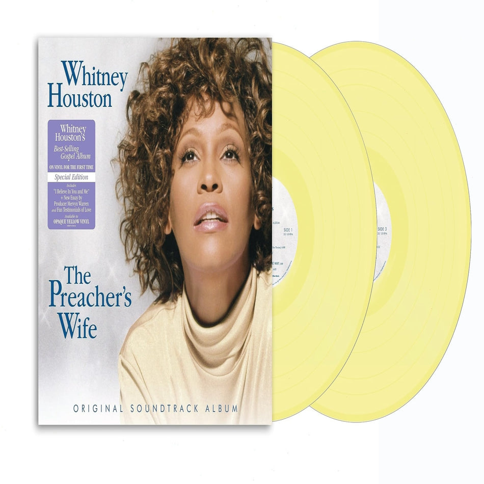 Whitney Houston - Preacher's Wife - Yellow Colored - [Vinyl]