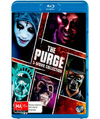 Purge: 5 Movie Collection (The Purge / The Purge: Anarchy / The Purge: Election Year / The First Purge / The Forever Purge) - [Blu-ray]