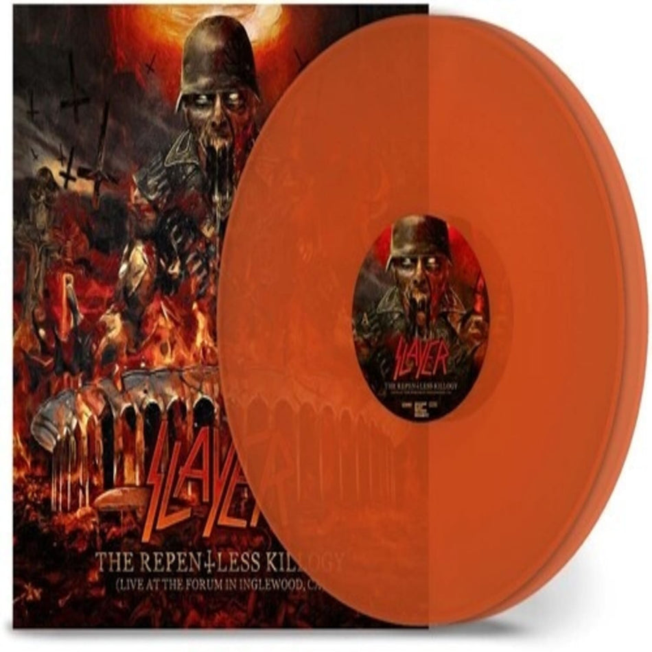 Slayer - The Repentless Killogy-Live at the Forum in Inglewood, CA - (Clear , Orange, Gatefold LP Jacket) - [Vinyl]