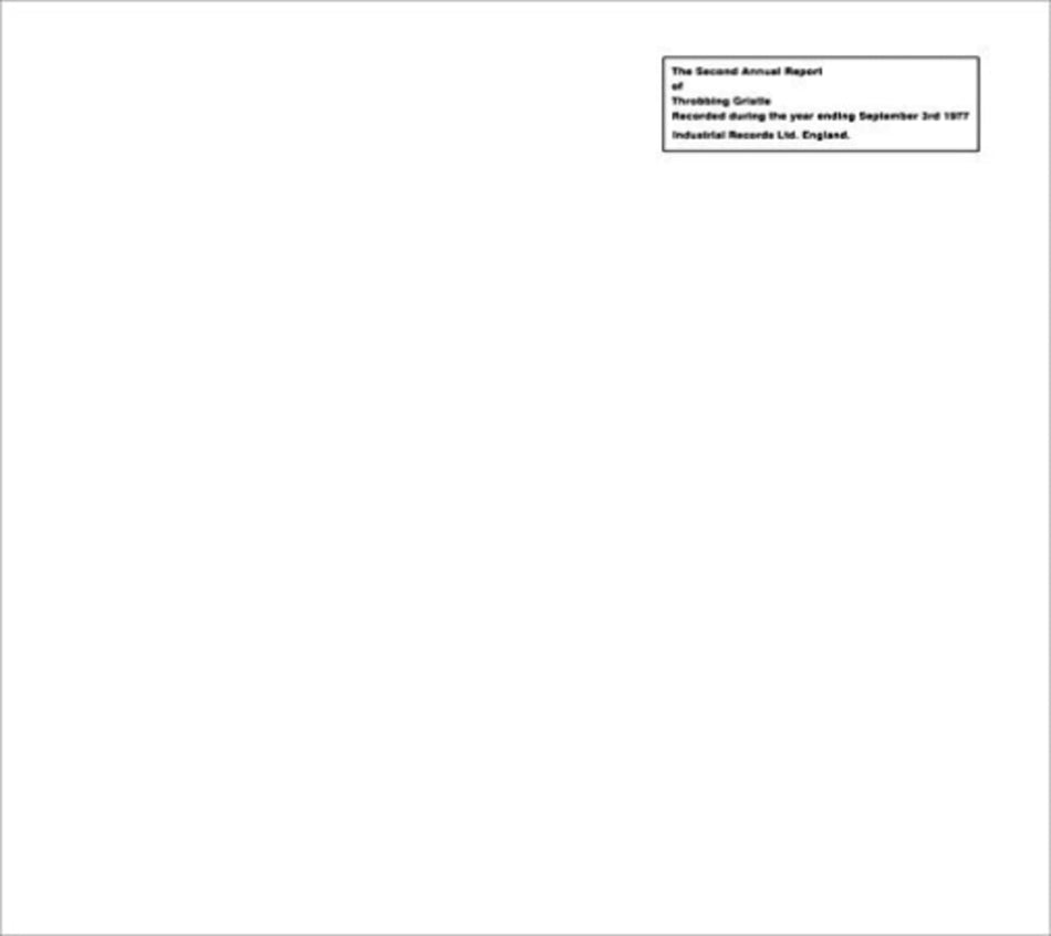 Throbbing Gristle - The Second Annual Report - [CD]