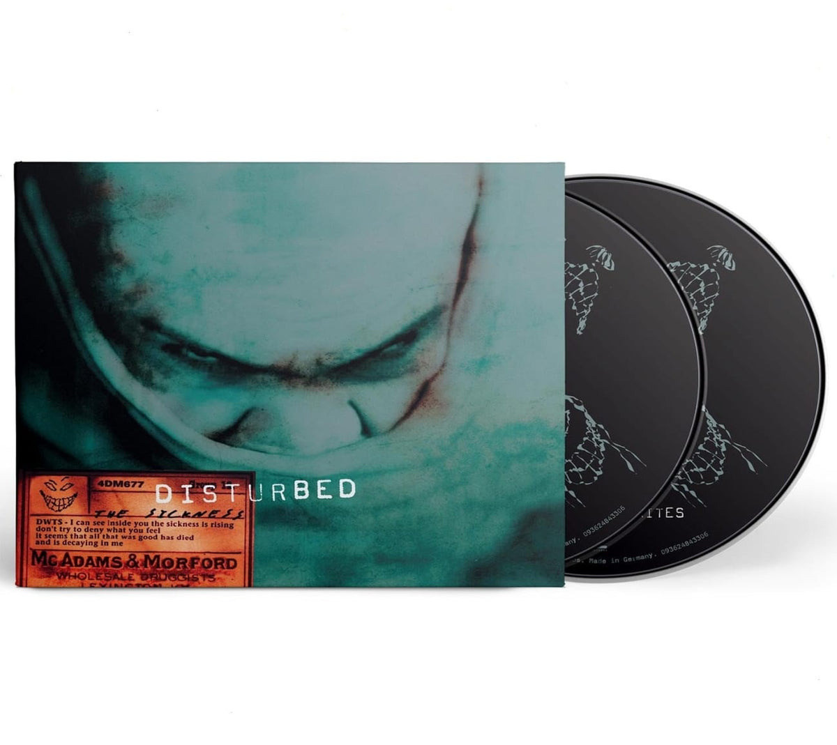 Disturbed - The Sickness (25th Anniversary Deluxe Edition) [Explicit Content] - (Parental Advisory Explicit Lyrics, Anniversary Edition) - [CD]