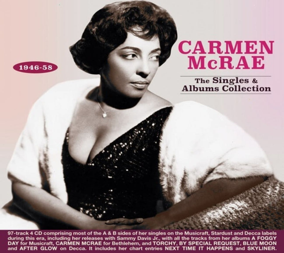 Carmen McRae - Singles & Albums Collection 1946-58 - [CD]