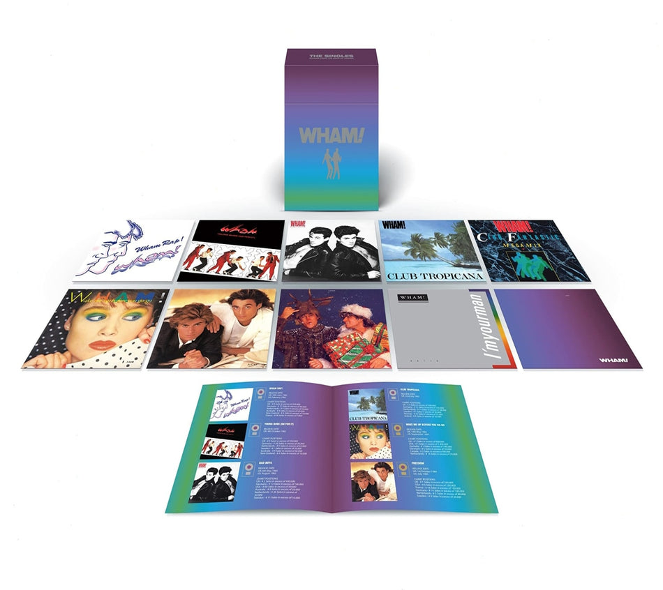 Wham - Singles: Echoes From The Edge Of Heaven Limited 10CD Boxset - [CD]