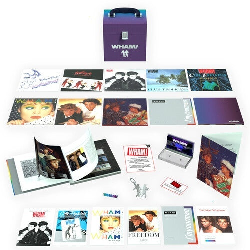 Wham - The Singles: Echoes From The Edge Of Heaven - (Limited Edition, Boxed Set, With Book, Hardcover, Keychain / Keyring) - [Vinyl]