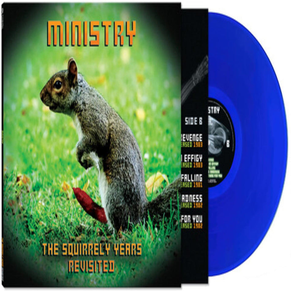 Ministry - The Squirrely Years Revisited - (Clear Vinyl, Blue) - [Vinyl]