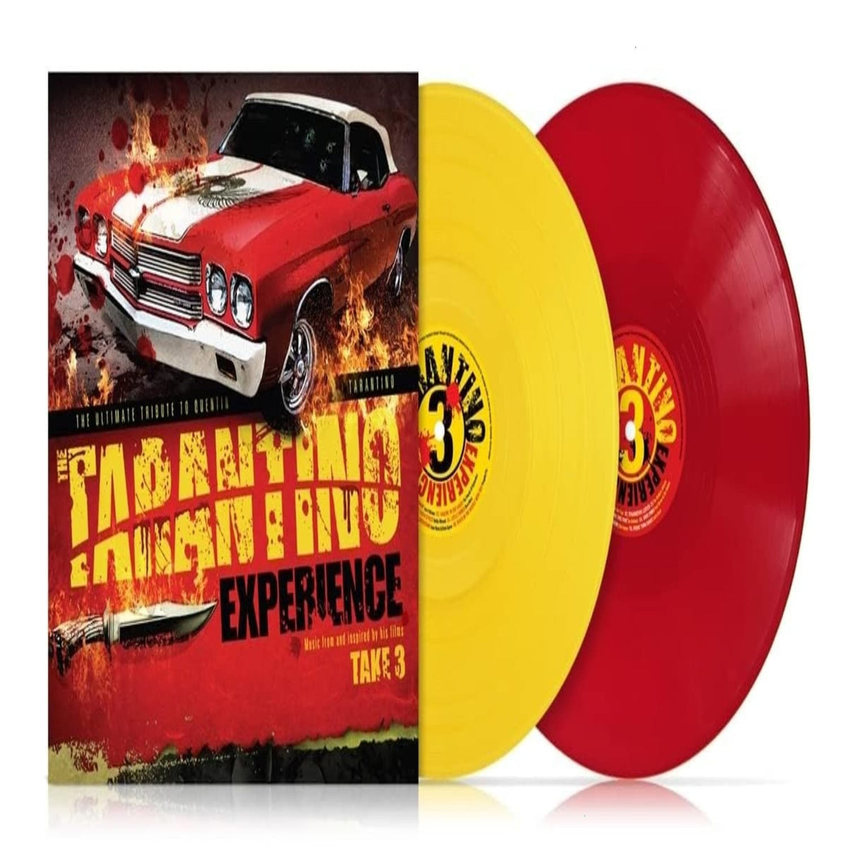 Various Artists - The Tarantino Experience Take 3 / Various - Solid Yellow / Red - [Vinyl]