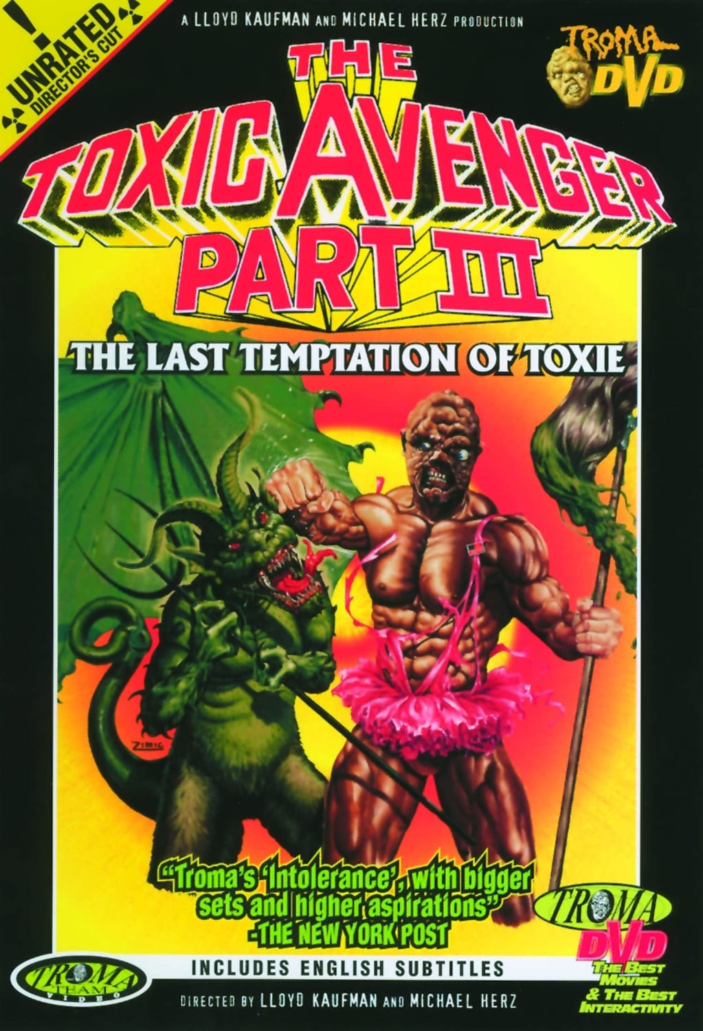 The Toxic Avenger, Part III: The Last Temptation of Toxie - (Director's Cut / Edition, Unrated Version) - [DVD]