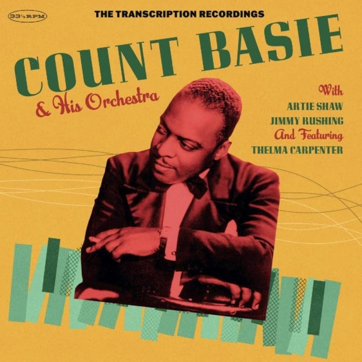 Count Basie and His Orchestra - The Transcription Recordings - (Clear Vinyl, Green) - [Vinyl]