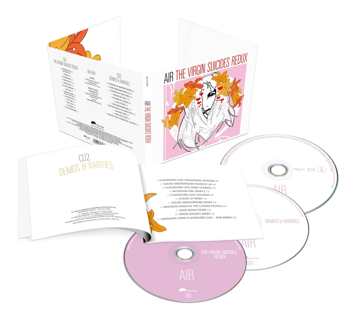 Air - The Virgin Suicides Redux - (With Blu-ray) - [CD]