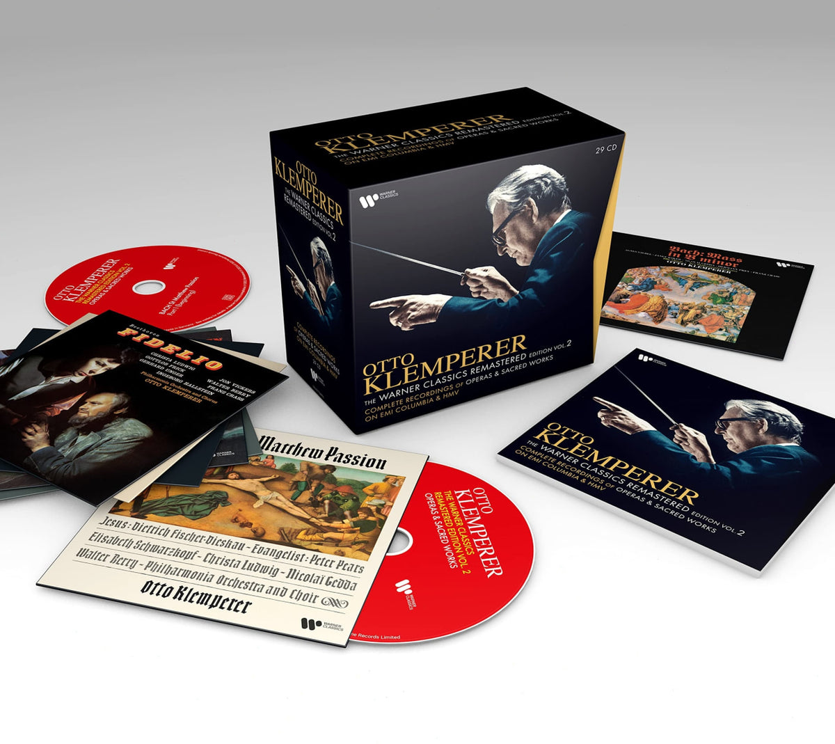 Otto Klemperer - The Warner Classics Remastered Edition - Vol. 2: Operas & Sacred Works - [CD]