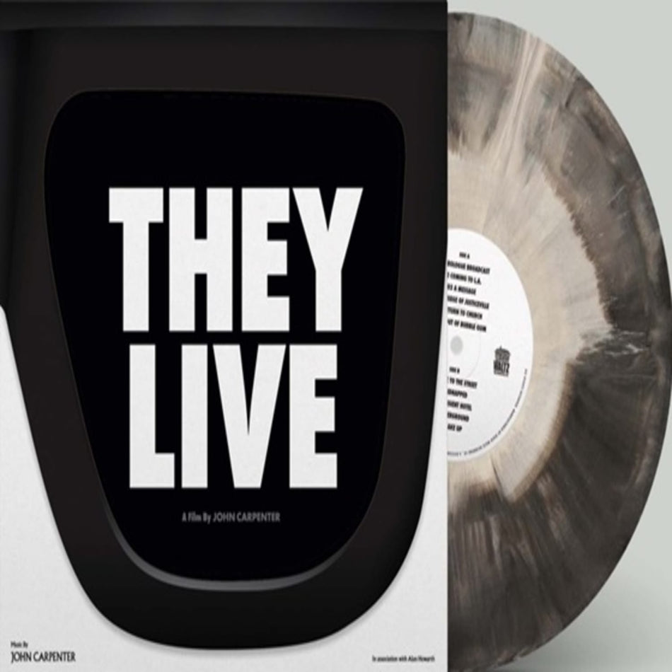 JOHN CARPENTER / ALAN HOWARTH - They Live - (RSD Exclusive, Colored Vinyl, Black, White) - [Vinyl]