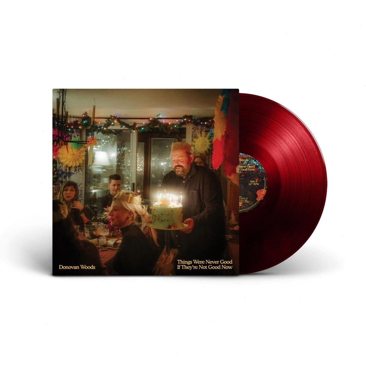 Donovan Woods - Things Were Never Good If They're Not Good Now - (Colored Vinyl, Red) - [Vinyl]