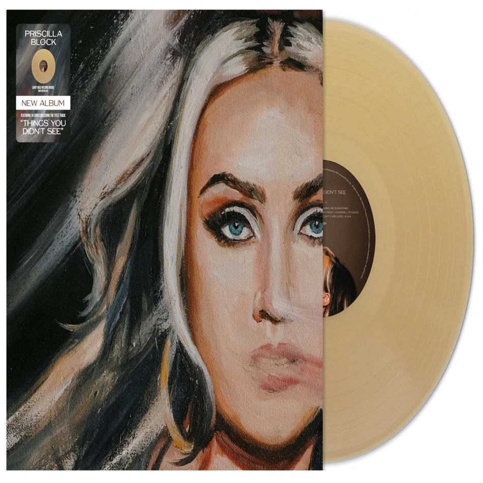 Priscilla Block - Things You Didn't See - (Gold Vinyl)