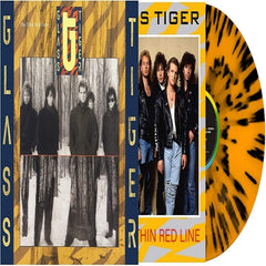 Glass Tiger - Thin Red Line ['Tiger Striped' Colored ] - [Vinyl]