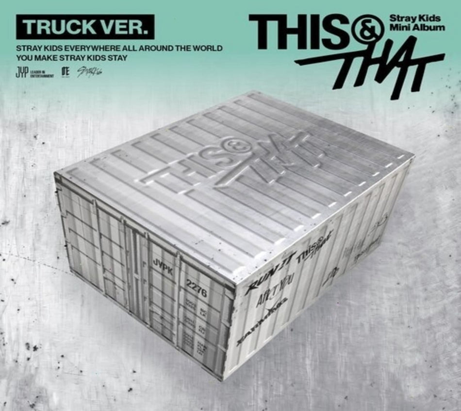 Stray Kids - THIS & THAT [TRUCK VER.] - (Large Item, Limited Edition, Keychain / Keyring, Sticker / Stickers, Photo Book) - [CD]
