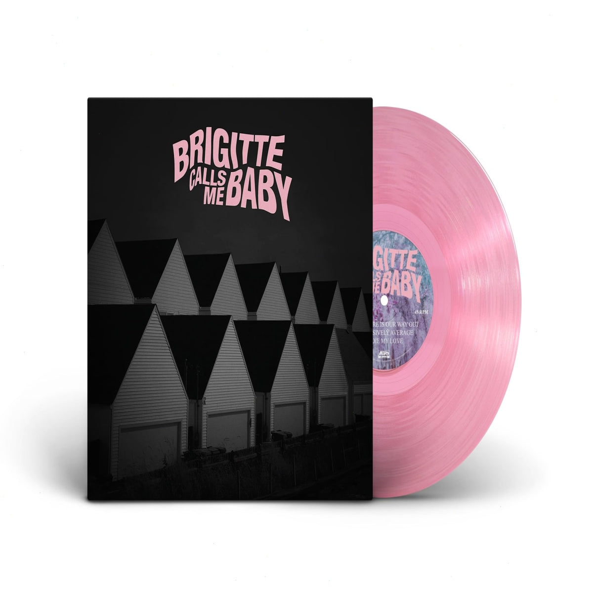 Brigitte Calls Me Baby - This House Is Made Of Corners - (Clear , Pink, 45 RPM) - [Vinyl]