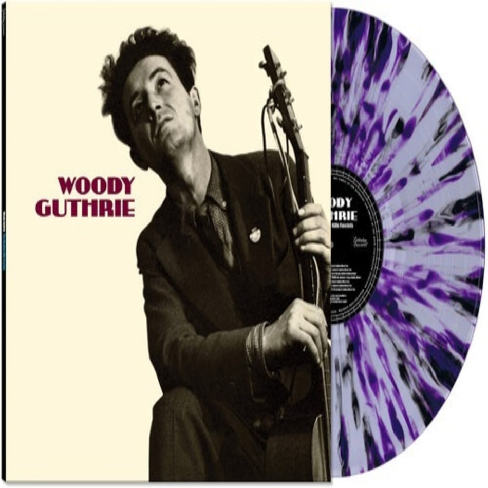 Woody Guthrie - This Machine Kills Fascists - (Limited Edition, Clear , Purple, Black, Splatter) - [Vinyl]