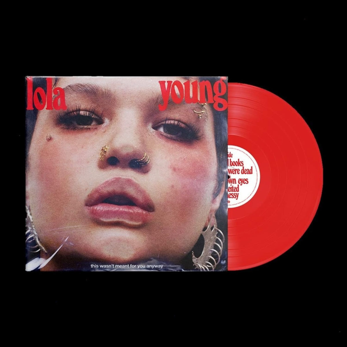 Lola Young - This Wasn't Meant For You Anyway [Explicit Content] - (Parental Advisory Explicit Lyrics, Clear , Red) - [Vinyl]