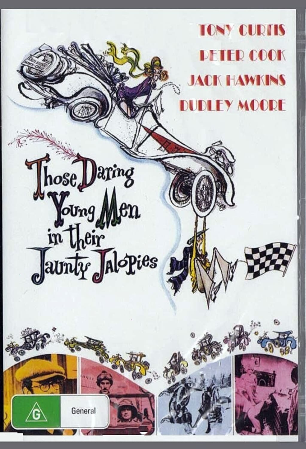 Those Daring Young Men in Their Jaunty Jalopies - [DVD]