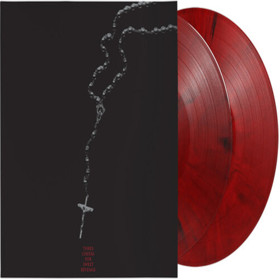 My Chemical Romance - Three Cheers For Sweet Revenge (Red & Black Marble) [Explicit Content] - (Parental Advisory Explicit Lyrics, Deluxe Edition, Colored , Red, Black) - [Vinyl]