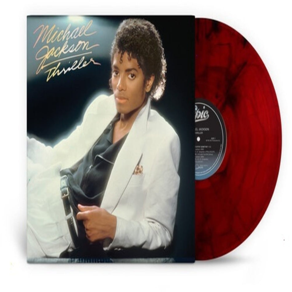 Michael Jackson - Thriller - (Colored Vinyl, Red, Black, Marble) - [Vinyl]