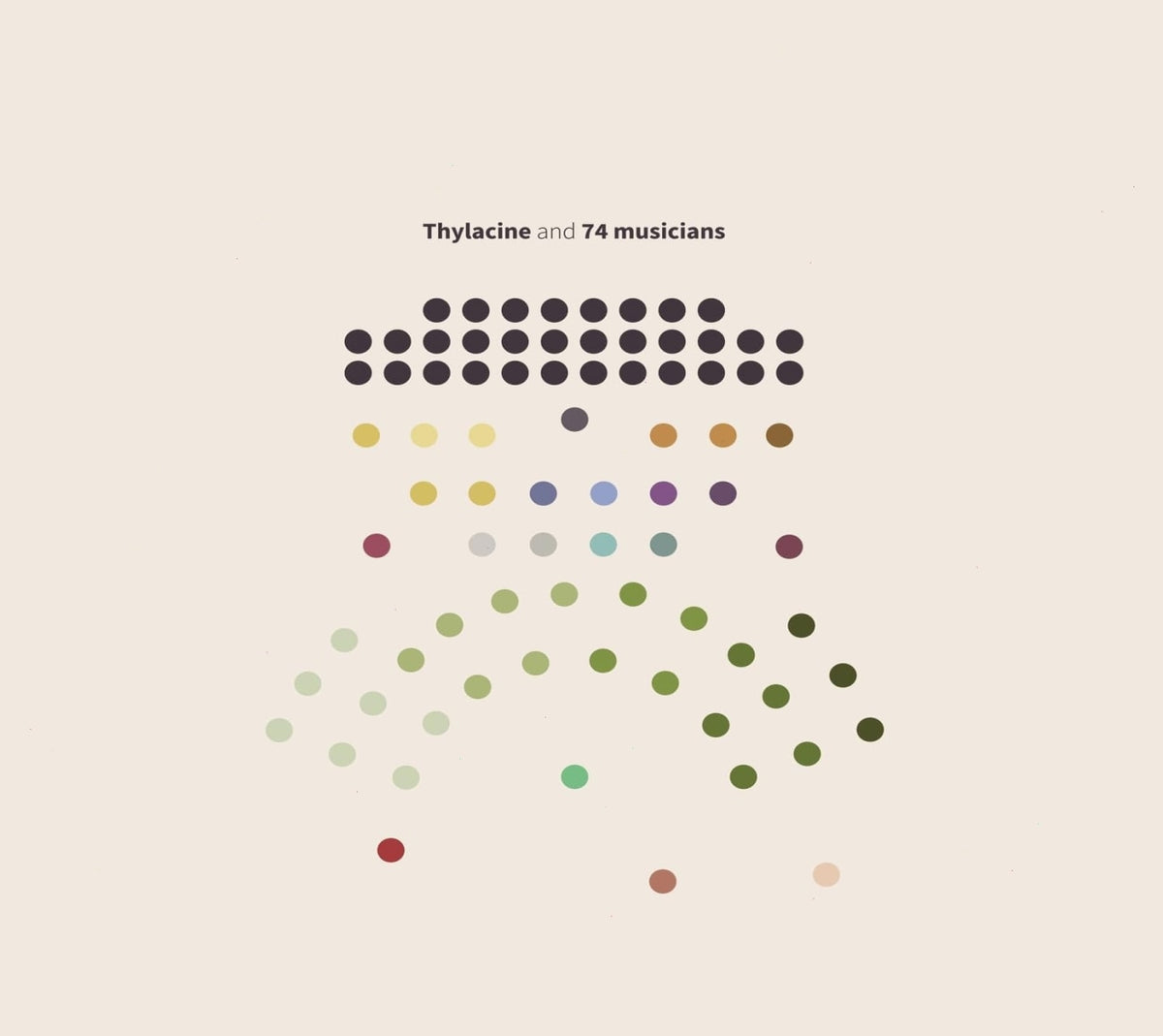 Thylacine - Thylacine & 74 Musicians - [CD]