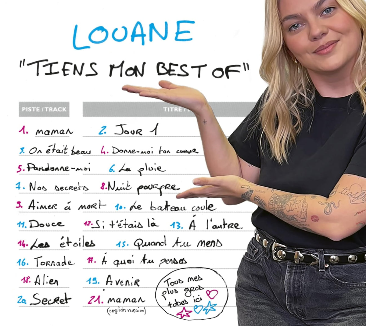 Louane - Tiens Mon: Best Of - [CD]