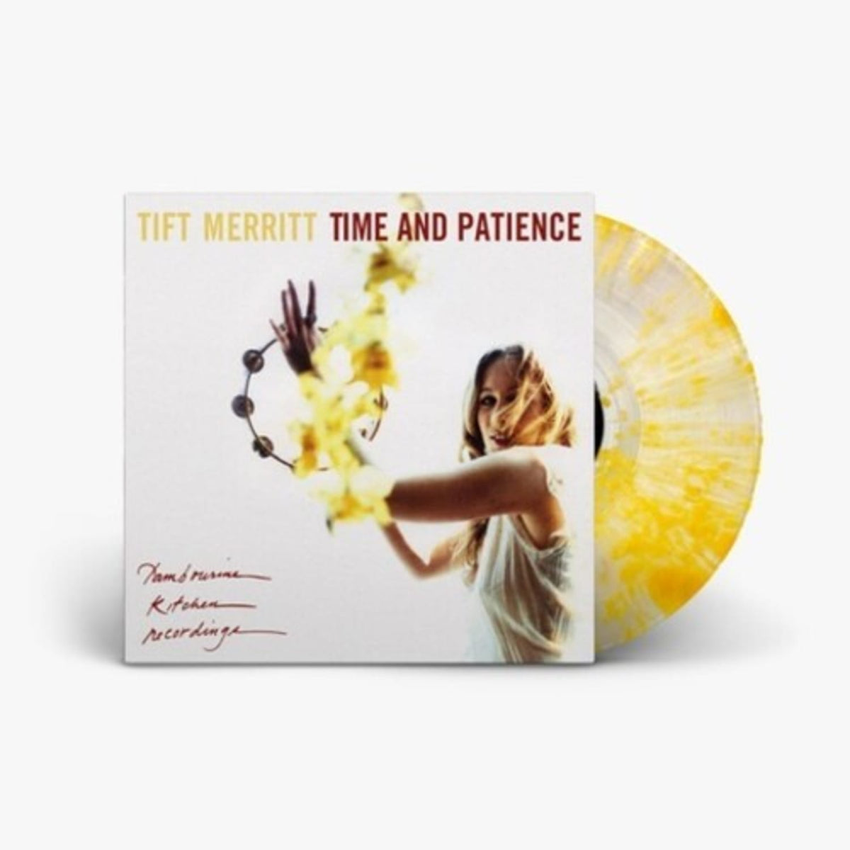 Tift Merritt - Time and Patience [Clear/ Yellow Splatter LP] - (Clear Vinyl, Yellow, Gatefold LP Jacket, Splatter) - [Vinyl]