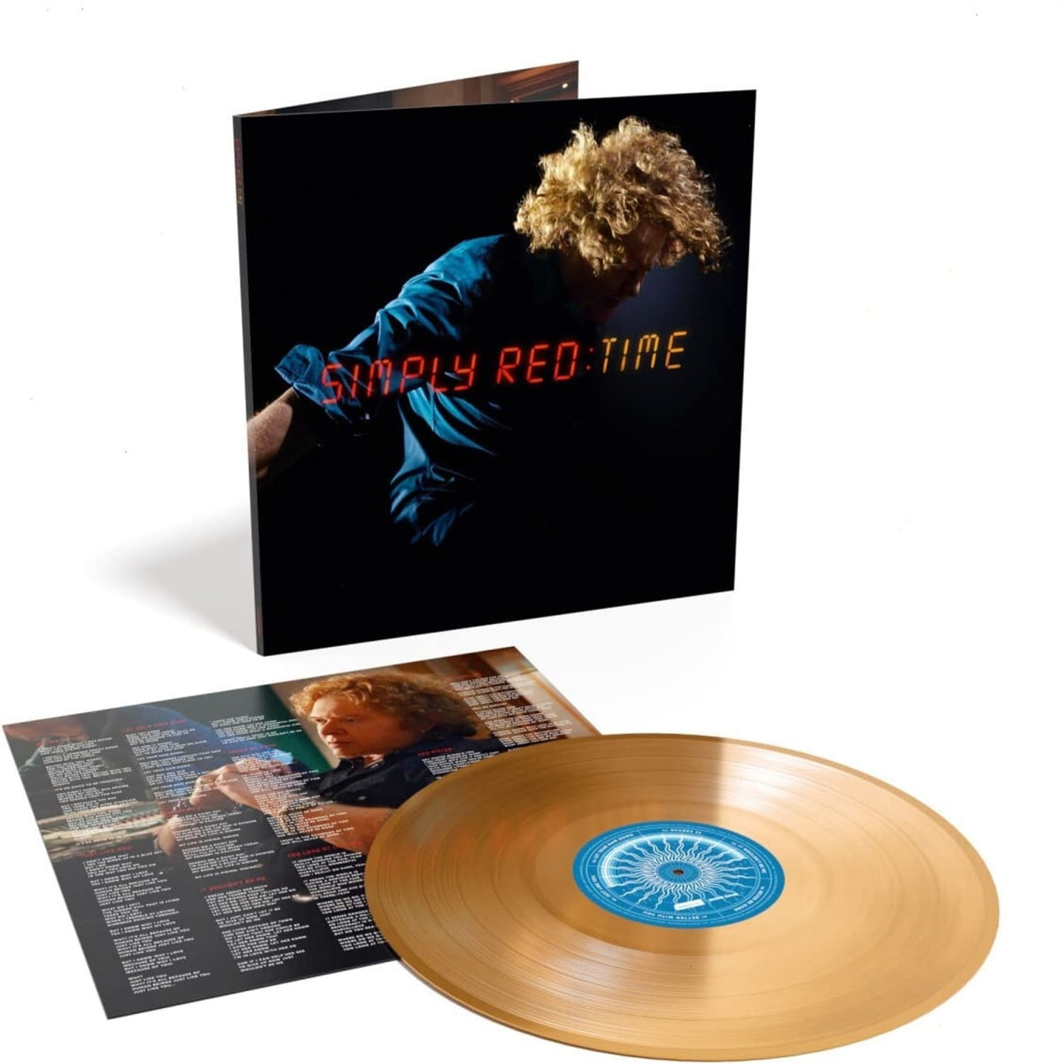 Simply Red - Time - Gold Colored - [Vinyl]