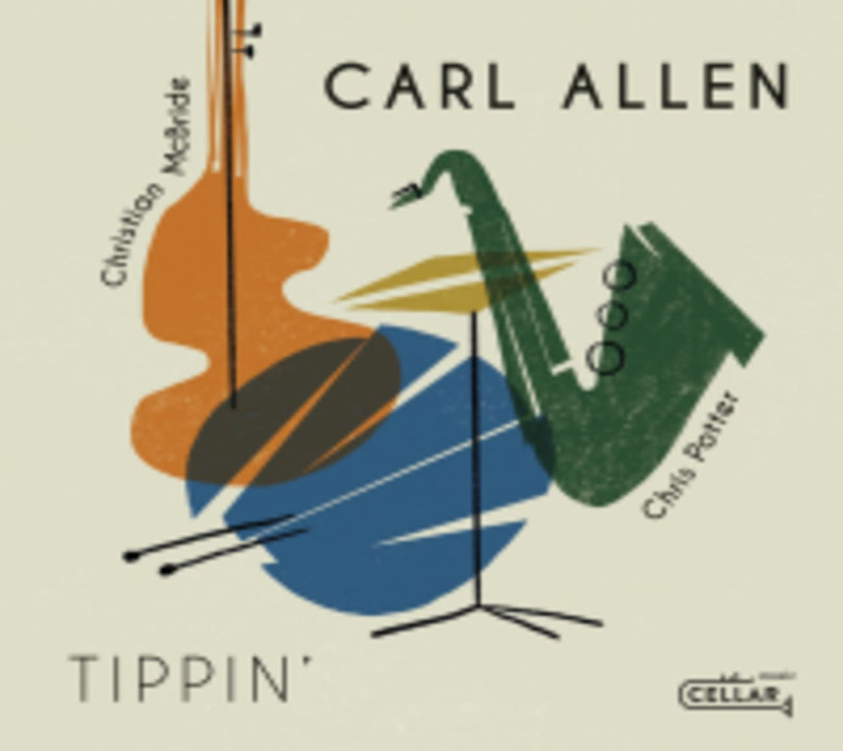 Carl Allen - Tippin' - [CD]