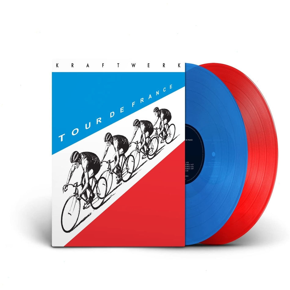 Kraftwerk - Tour De France - (Indie Exclusive, Colored Vinyl, Red, Blue, Remastered) - [Vinyl]