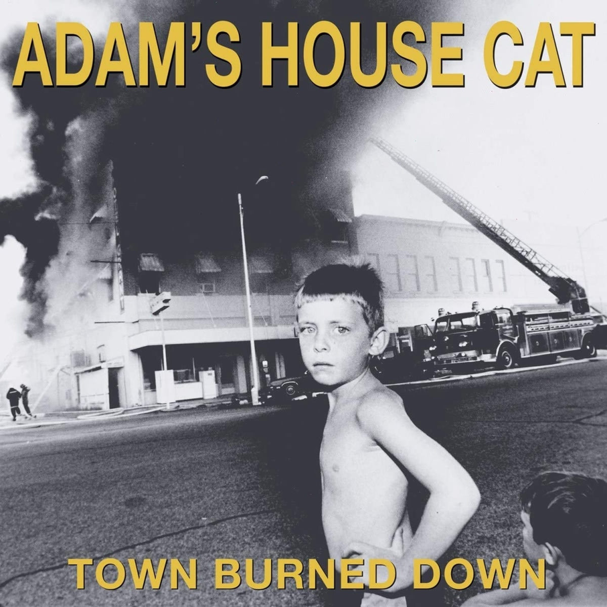 Adam's House Cat - Town Burned Down - (Colored Vinyl, Yellow, Gatefold LP Jacket) - [Vinyl]