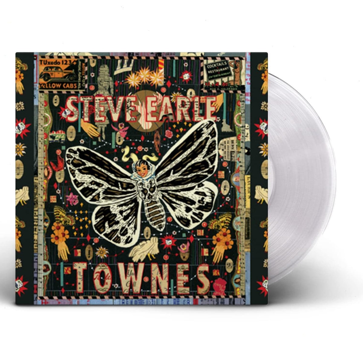 Steve Earle - Townes - (Clear Vinyl)