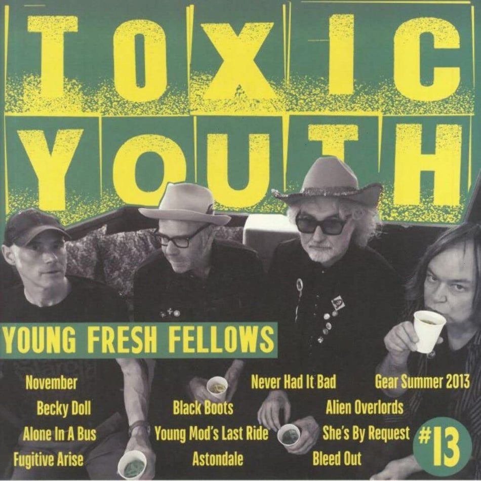 The Young Fresh Fellows - Toxic Youth - (Colored Vinyl, Green, Booklet) - [Vinyl]