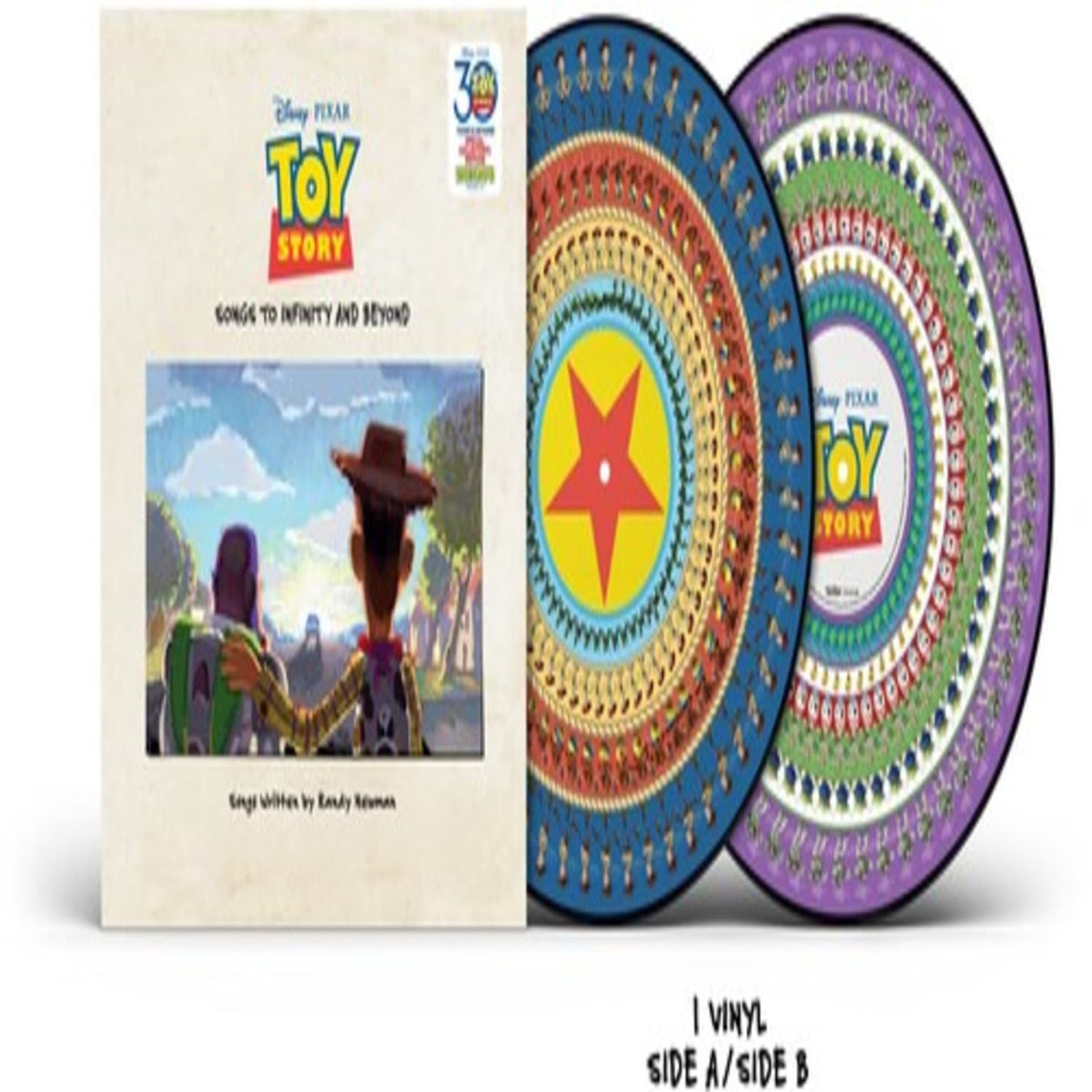 Randy Newman - Toy Story: Songs To Infinity And Beyond [Zoetrope LP] (Original Soundtrack) - (Limited Edition, Special Edition, Collector's Edition, Anniversary Edition, Gatefold LP Jacket) - [Vinyl]