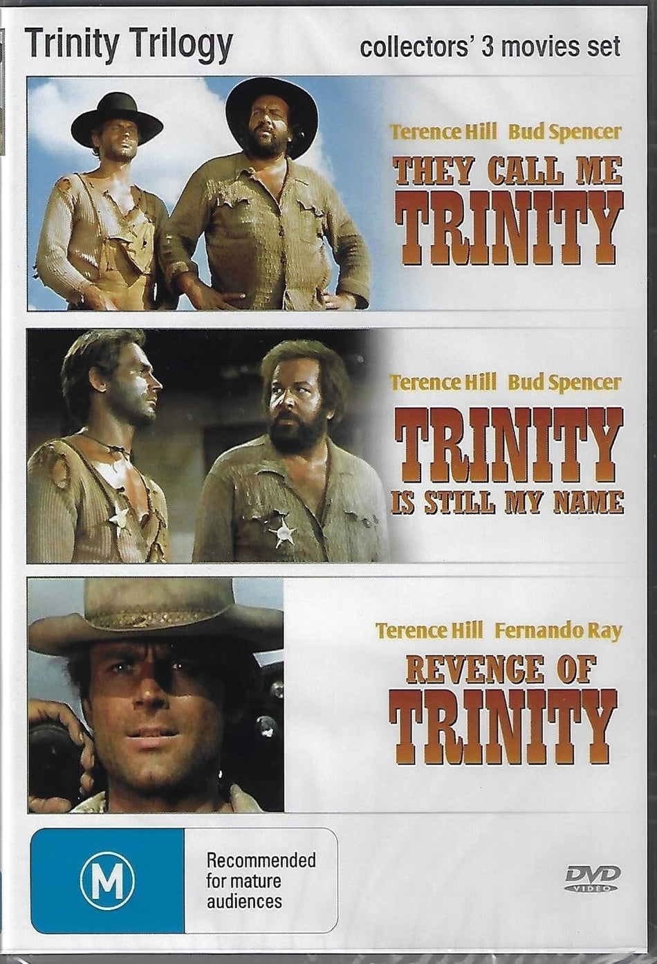 TRINITY COLLECTION - 3 MOVIE COLLECTORS SET - [DVD]