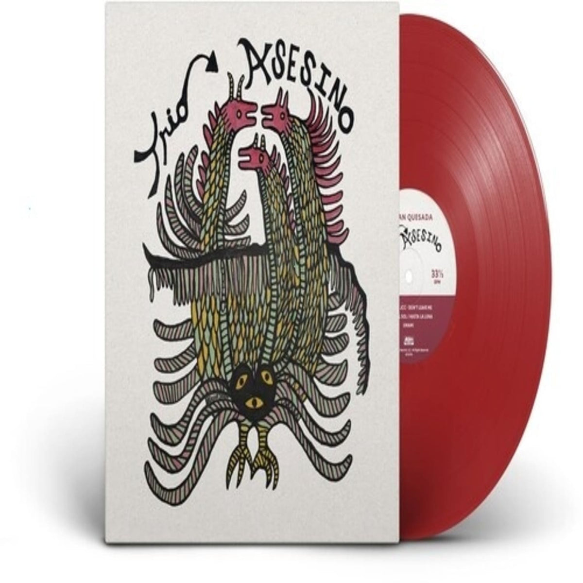 Adrian Quesada - Trio Asesino - (Red, Colored ) - [Vinyl]