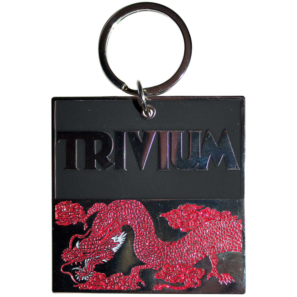 Trivium Keychain: Deadmen & Dragons Silhouette