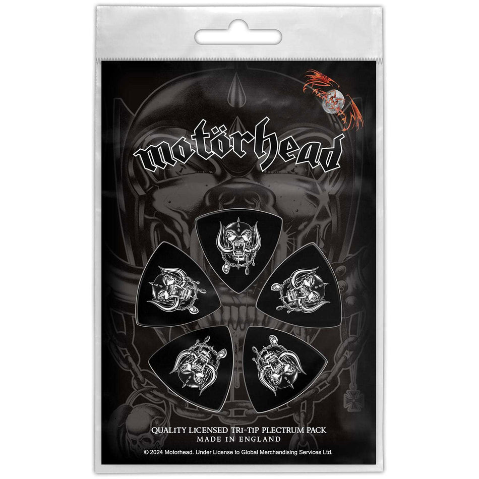 Motorhead Tri-Tip Plectrum Pack: Warpig