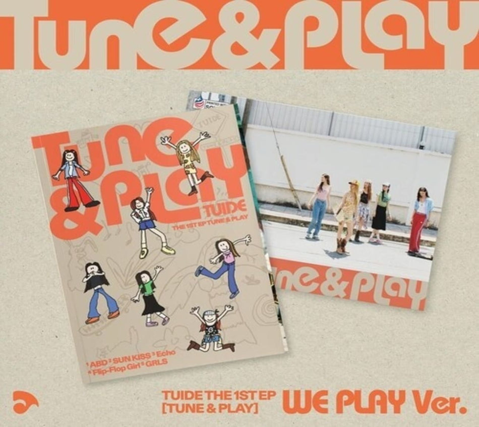 Tuide - The 1st EP 'TUNE & PLAY' [WE PLAY Ver.] - (Limited Edition, Sticker / Stickers, Photo Book, Poster, Postcard) - [CD]