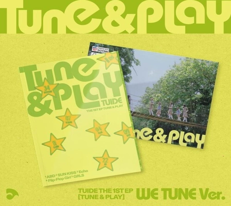 Tuide - The 1st EP 'TUNE & PLAY' [WE TUNE Ver.] - (Limited Edition, Sticker / Stickers, Photo Book, Poster, Postcard) - [CD]