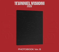 ITZY - TUNNEL VISION [Photobook - B ver.] - (Large Item, Sticker, Photo Book, Poster, Photo / Photo Card) - [CD]