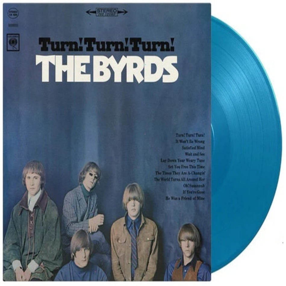 The Byrds - Turn Turn Turn - Limited 180-Gram Blue Colored - [Vinyl]