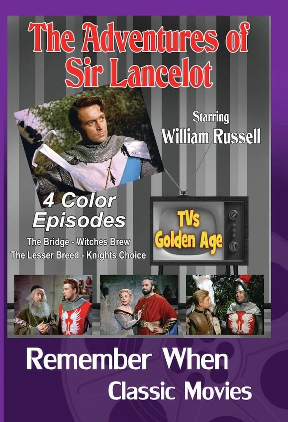 TVs Golden Age - The Adventures of Sir Lancelot - [DVD]