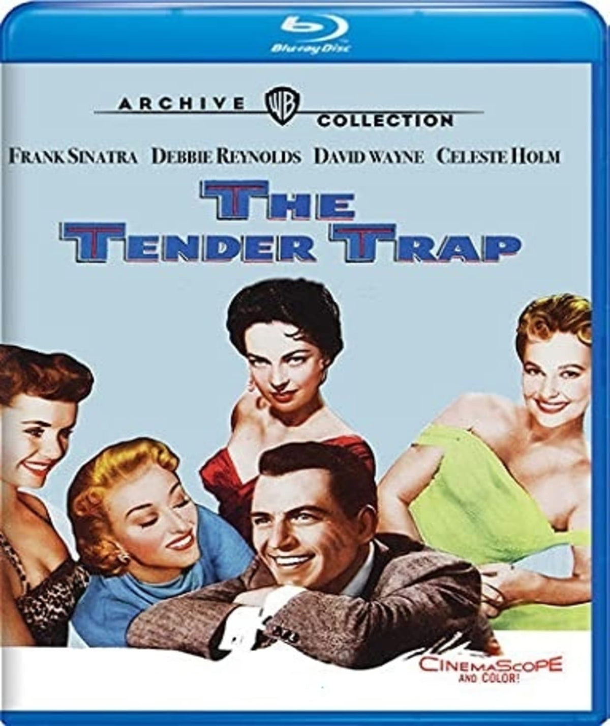 The Tender Trap - (Full Frame, Amaray Case, Subtitled) - [Blu-ray]